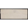 n°13A, 10c bistre, oblitéré Bureau de Paris L sur lettre pour Paris - TB