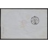 n°4a, bord de feuille, Cérès 25c bleu-foncé, oblitéré PC 1896 Marseille - B/TB