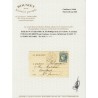 Ballon monté "Le Poste de Paris" 17/JANV./1871 pour Toulouse, Certificat ROUMET