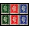 n°701A/701F, non émis de Londres 1942, neufs ** sans charnière - CERTIFICAT