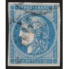 n°45Cg, Cérès de Bordeaux, 20c BLEU-CIEL, Type II, R3, oblitéré - TB