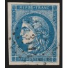 n°45C, Cérès de Bordeaux, Type II, R3, oblitéré PC du GC 3114 LA REOLE - TTB