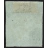 n°42B, Cérès de Bordeaux, 5c vert-jaune, R2, oblitéré gros chiffres - TB