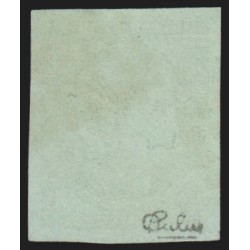 n°42B, Cérès de Bordeaux, 5c vert-jaune, oblitéré, signé CALVES - TB