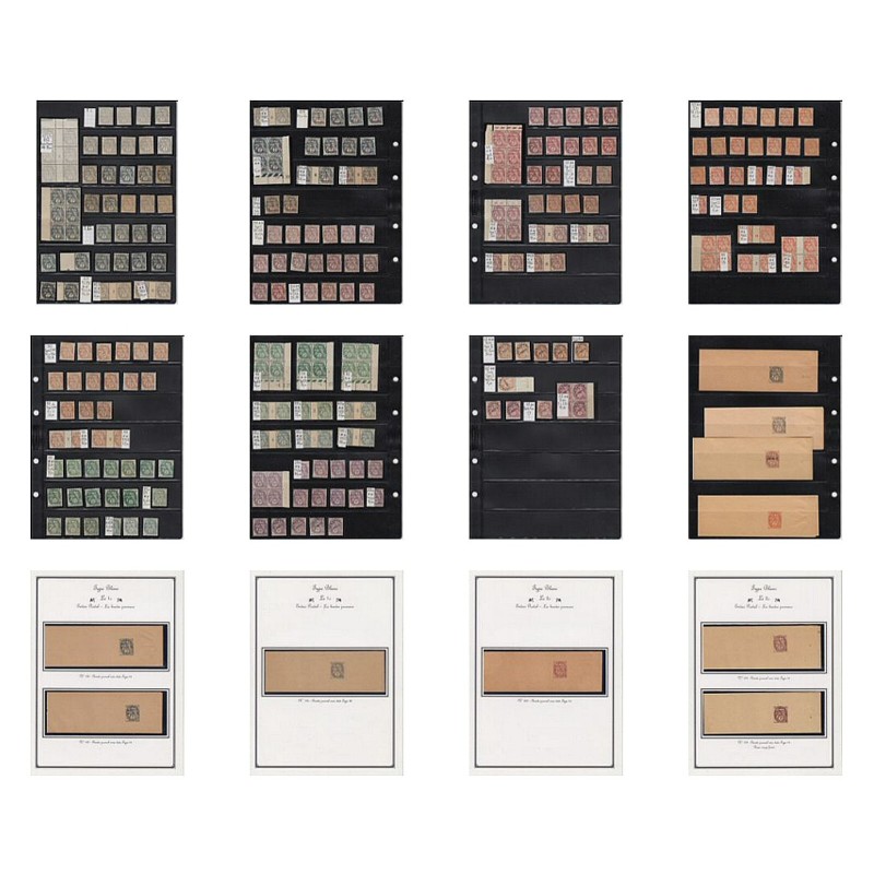 Collection Type Blanc 1900, plus de 200 timbres tous neufs **/* - TTB