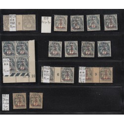 Collection Type Blanc 1900, plus de 200 timbres tous neufs **/* - TTB