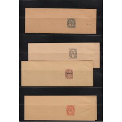 Collection Type Blanc 1900, plus de 200 timbres tous neufs **/* - TTB
