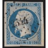 n°10, Napoléon Présidence 25c bleu, oblitéré PC 2544 PORT-A-BINSON - TB
