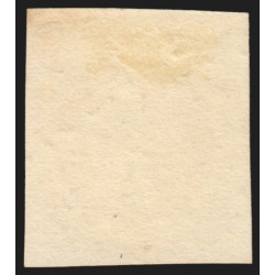n°13A, Napoléon non-dentelé 1853, 10c bistre, Type I, oblitéré - SUPERBE
