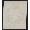 n°15, Napoléon non-dentelé 25c bleu, oblitéré losange petits chiffres - TB