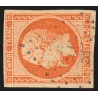 n°16, Napoléon 40c orange, oblitéré PC 3768 JAFFA Syrie - TB D'ASPECT