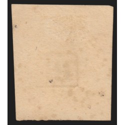 n°16, 40c orange, oblitéré cachet PD noir + PC 3707 CONSTANTINOPLE Turquie B/TB