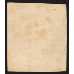 n°17A, Napoléon non-dentelé 80c carmin, oblitéré losange petits chiffres - TB