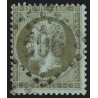 n°19, Napoléon 1c vert-olive, oblitéré GC 506 BLOIS Loir & Cher - TB