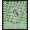 n°20, Napoléon 5c vert-pâle, oblitéré Ancre maritime, signé A.BRUN - TTB