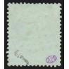 n°20, Napoléon 5c vert-pâle, oblitéré Ancre maritime, signé A.BRUN - TTB