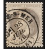 n°27B, Napoléon III Empire Lauré, 4c gris, Type II, oblitéré càd - TB