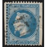 n°29B, variété "non-dentelé à droite", oblitéré losange GC 124 APPOIGNY - B/TB