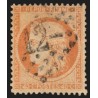 n°38d, variété 4 retouchés, Cérès Siège de Paris, 40c orange - TB D'ASPECT