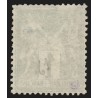n°61, Sage 1c vert, Type I, oblitéré - TB D'ASPECT