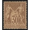 n°69, Sage 30c brun, Type I, neuf * quasi ** signé A.BRUN - TTB D'ASPECT