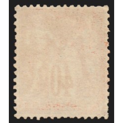 n°70, Sage 40c rouge-orange, Type I, oblitéré càd rouge - TB
