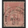 n°81, Sage 75c rose, Type II, oblitéré càd AFFRANCHISSEMENT... - TB