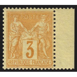 n°86, Sage 3c bistre-jaune, neuf ** sans charnière, signé ROUMET - TB