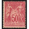 n°98, Sage 50c rose, Type II, neuf * légère trace de charnière - TB D'ASPECT