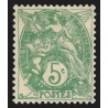 n°111a, variété Type IIB, Type Blanc 5c vert, neuf ** sans charnière - SUPERBE