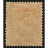n°113a, variété "chiffres très déplacés", Mouchon 20c brun-lilas, neuf * - TB