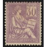 n°115, Mouchon 30c violet, neuf * avec légère trace de charnière - TB