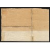 n°119c, variété "sans teinte de fond", Merson 40c rouge et bleu, neuf * - B/TB