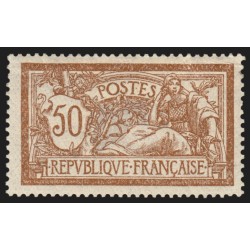 n°120, Merson 50c brun et gris, neuf ** sans charnière - TB D'ASPECT