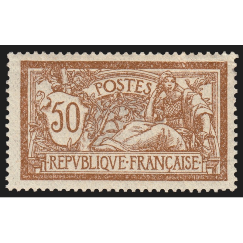 n°120, Merson 50c brun et gris, neuf ** sans charnière - TB D'ASPECT
