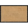 n°120b, variété "centre déplacé", Merson 50c brun-foncé et gris, neuf * - TB