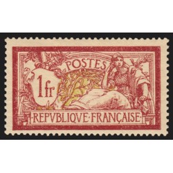 n°121, Merson 1fr lie-de-vin et olive, neuf ** sans charnière - TB