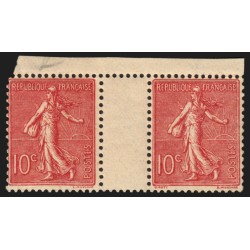n°129d, variété "signature Roty absente" tenant à normal, neuf ** - TB