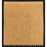 n°130, variété "dentelé sur 1 seul côté" coin de feuille, neuf ** - SUPERBE