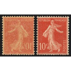 n°135f, variété "impression recto-verso", neuf ** sans charnière - TB