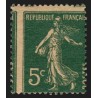 n°137w, variété "piquage à cheval" sur papier GC, neuf ** sans charnière - SUP