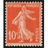 n°137f, Type II, Semeuse 10c rouge, neuf ** sans charnière - TB D'ASPECT