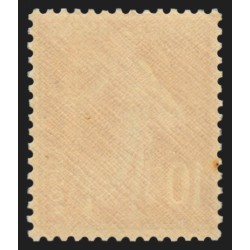 n°137f, Type II, Semeuse 10c rouge, neuf ** sans charnière - TB D'ASPECT