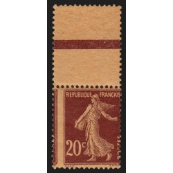 n°139h, variété "piquage à cheval" papier GC, neuf ** sans charnière - SUPERBE