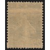 n°140j, variété "piquage à cheval", Semeuse 25c bleu, Type III, neuf ** SUPERBE