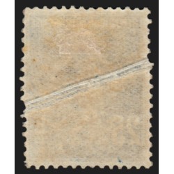 n°140, variété "pli accordéon", Semeuse 25c bleu, neuf * avec charnière SUPERBE