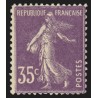 n°142b, Semeuse 35c violet, Type II, neuf ** sans charnière - TB