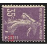 n°142b, Semeuse 35c violet, Type II, neuf ** sans charnière - TB