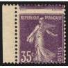 n°142, variété "piquage à cheval", Semeuse 35c violet, neuf ** - TB