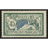 n°143, Merson 45c bleu et vert, neuf ** sans charnière - TB